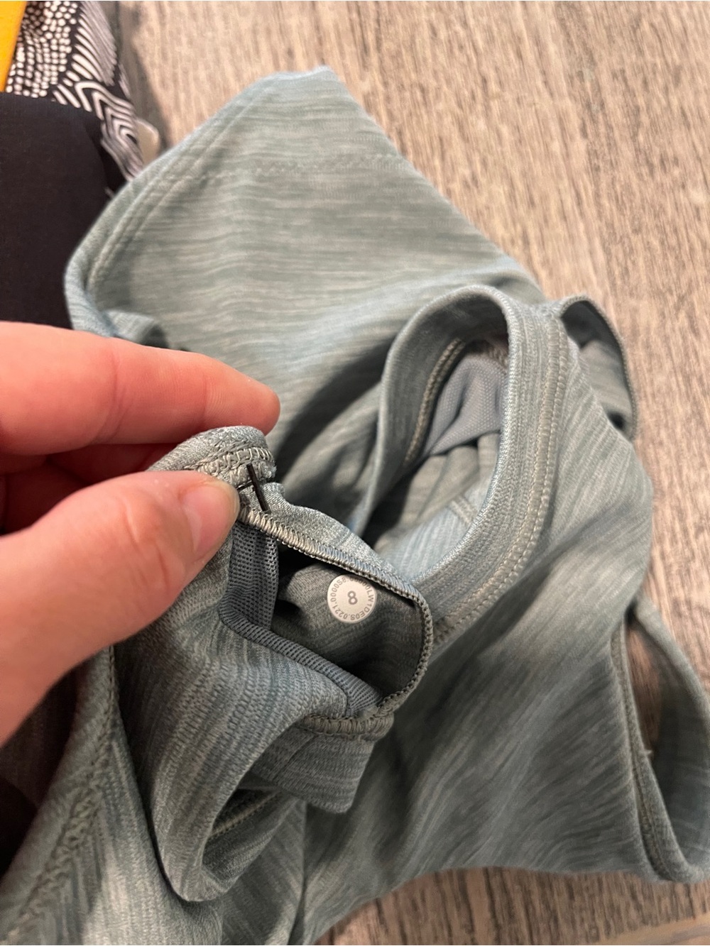 Lululemon‎ Align Tank Heathered Tidewater Teal Top Size 8 - Picture 11 of 11